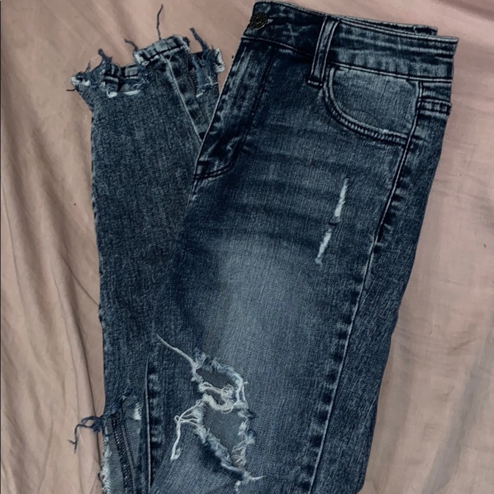 Ripped Fashion Nova Jeans